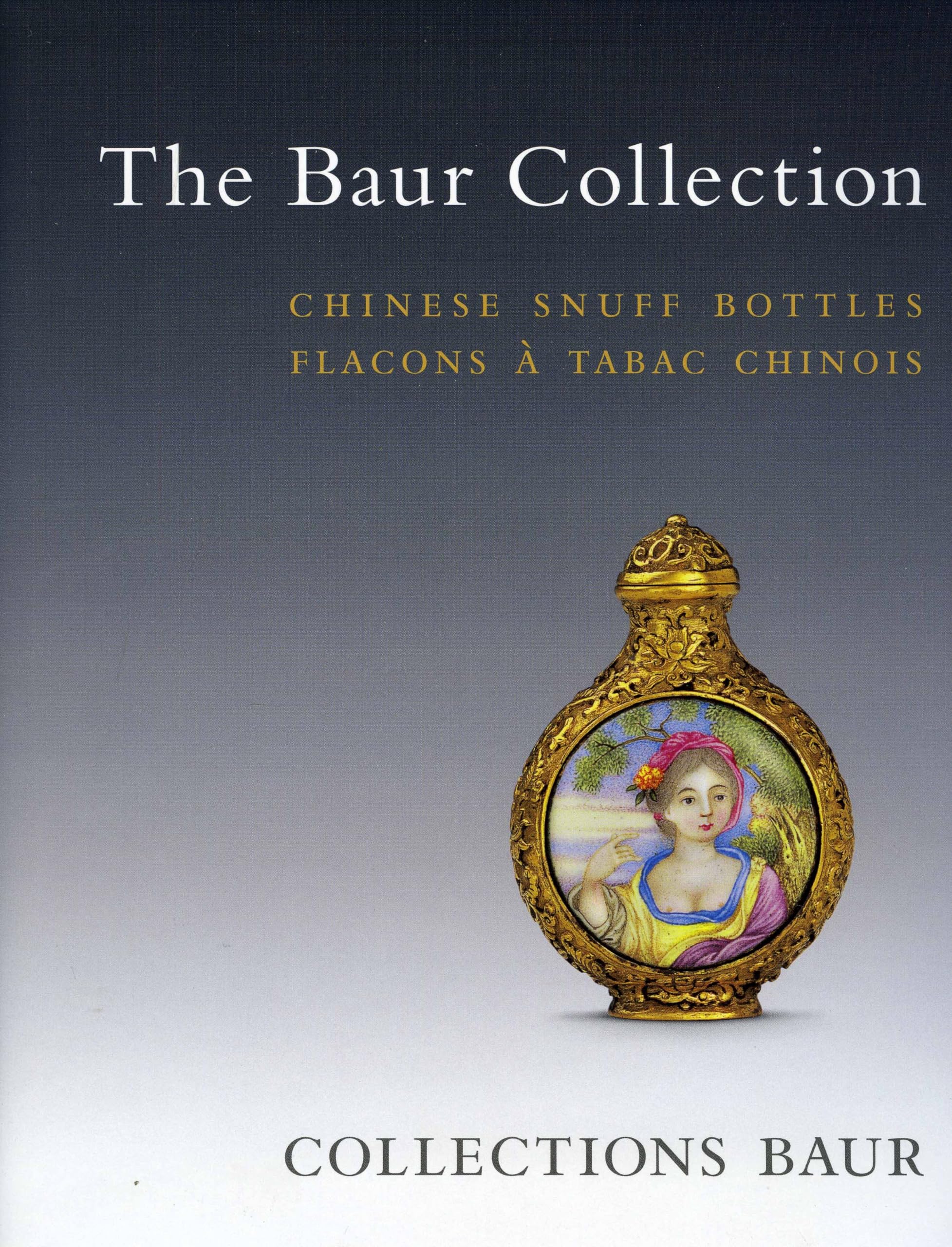 Chinese Snuff Bottles catalogue The Baur Collection, livre tabatière chinoise ancienne en porcelaine