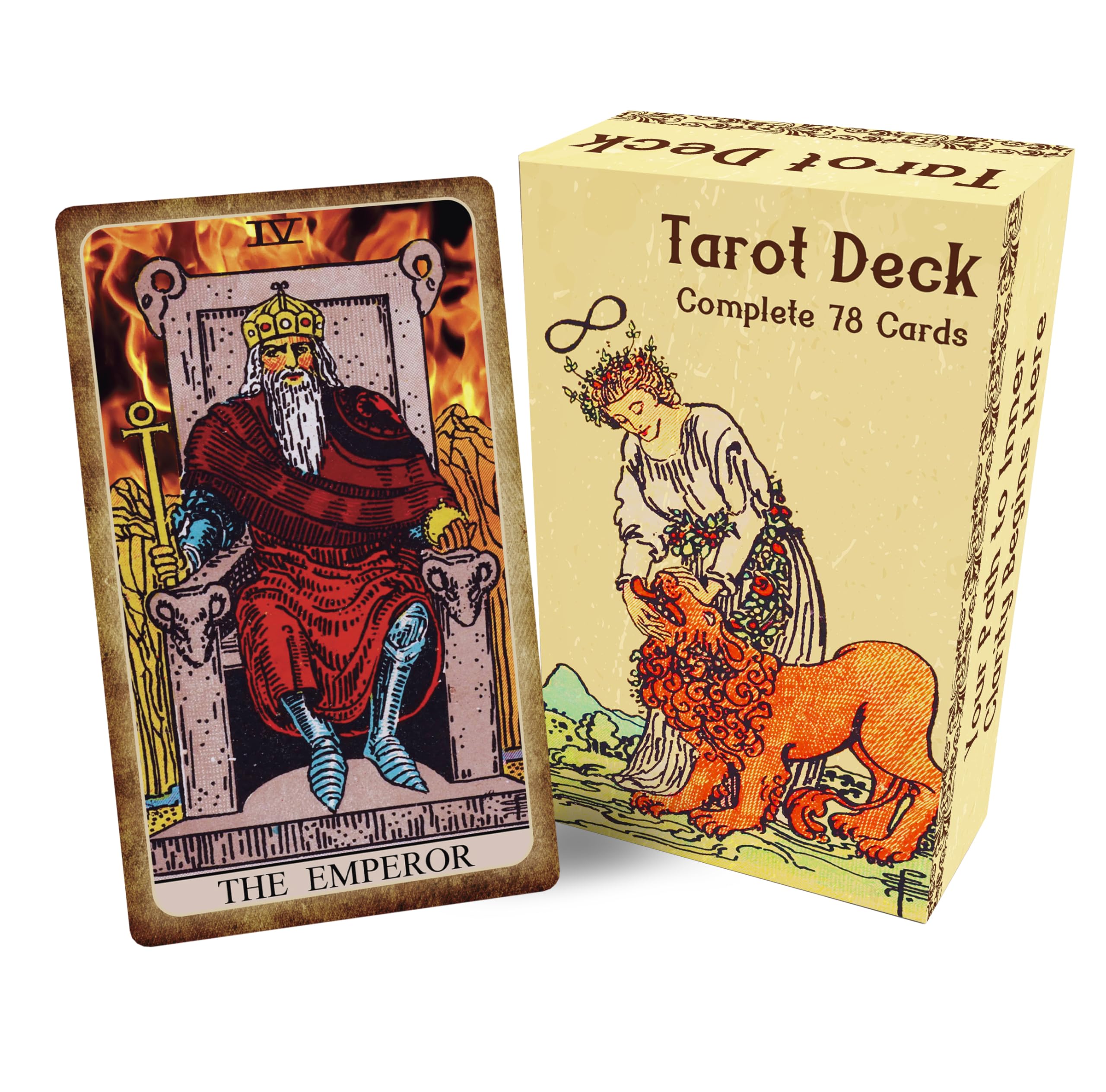Witchy Cauldron Tarot Cards  Classic Size Rider Waite Style Tarot Deck with Guidebook (Standard)