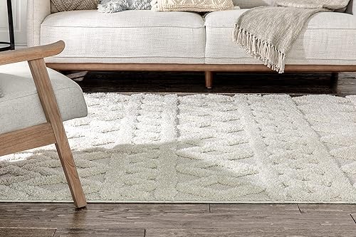 Miniatura 6 de Well Woven Austen - Alfombra de área geométrica tribal de 3 pies 11 pulgadas x 5 pies 3 pulgadas