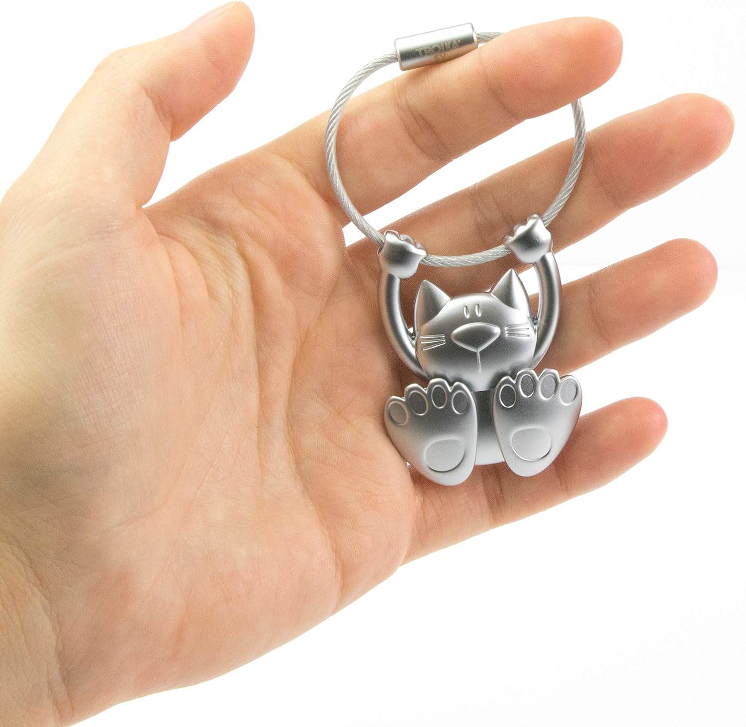 Troika Tabby Cat Keyring (KR1020MA)