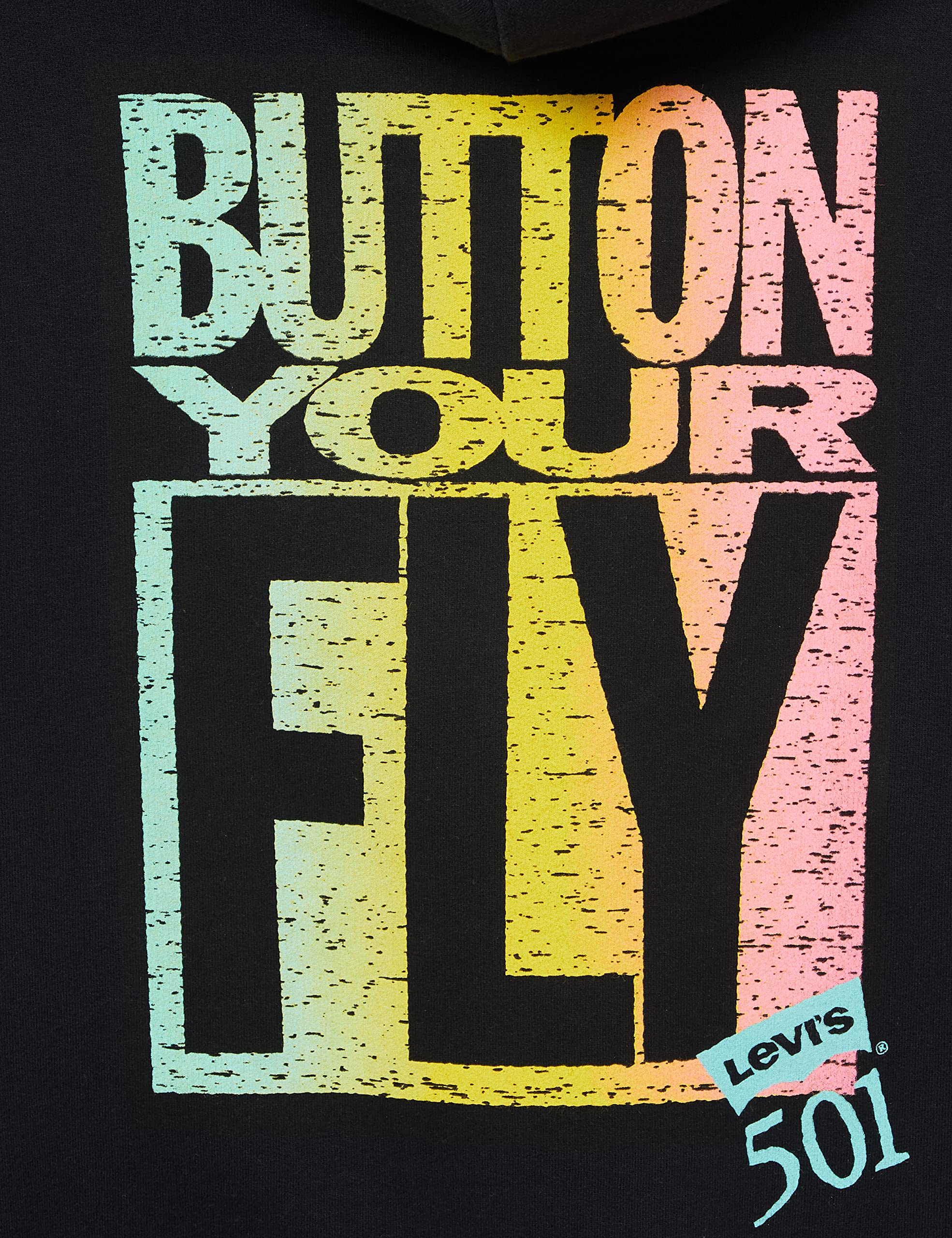 Levi's Relaxed Graphic Sweatshirt Sudadera con capucha Hombre, Poster Logo