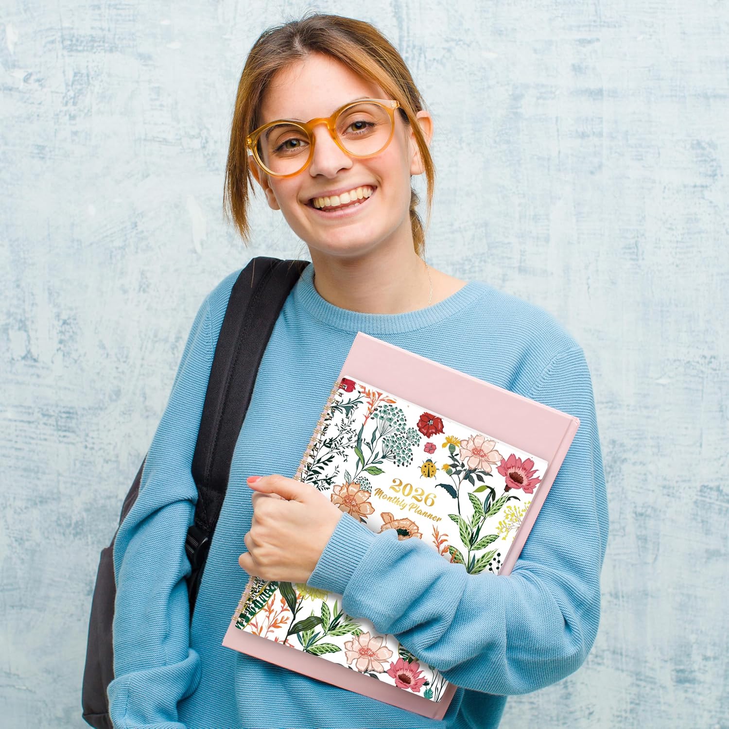 2026 Monthly Planner/Calendar - Jan 2026 - Dec 2026, 12 Monthly Planner 2026, 9’’ x 11'', 2026 Planner with Tabs, 2-sided Pockets, Twin-wire Biding, Holidays, Notes Pages, Julian Dates - Image 7