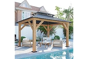 AMERLIFE 10x12 Gazebo: Experience Outdoor Serenity