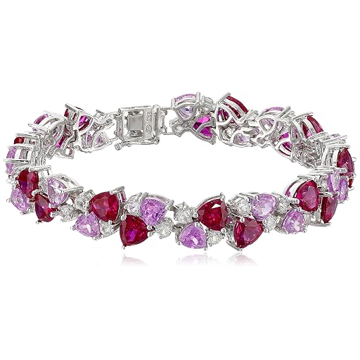 MockWares Collection Ruby and Sapphire Bracelet