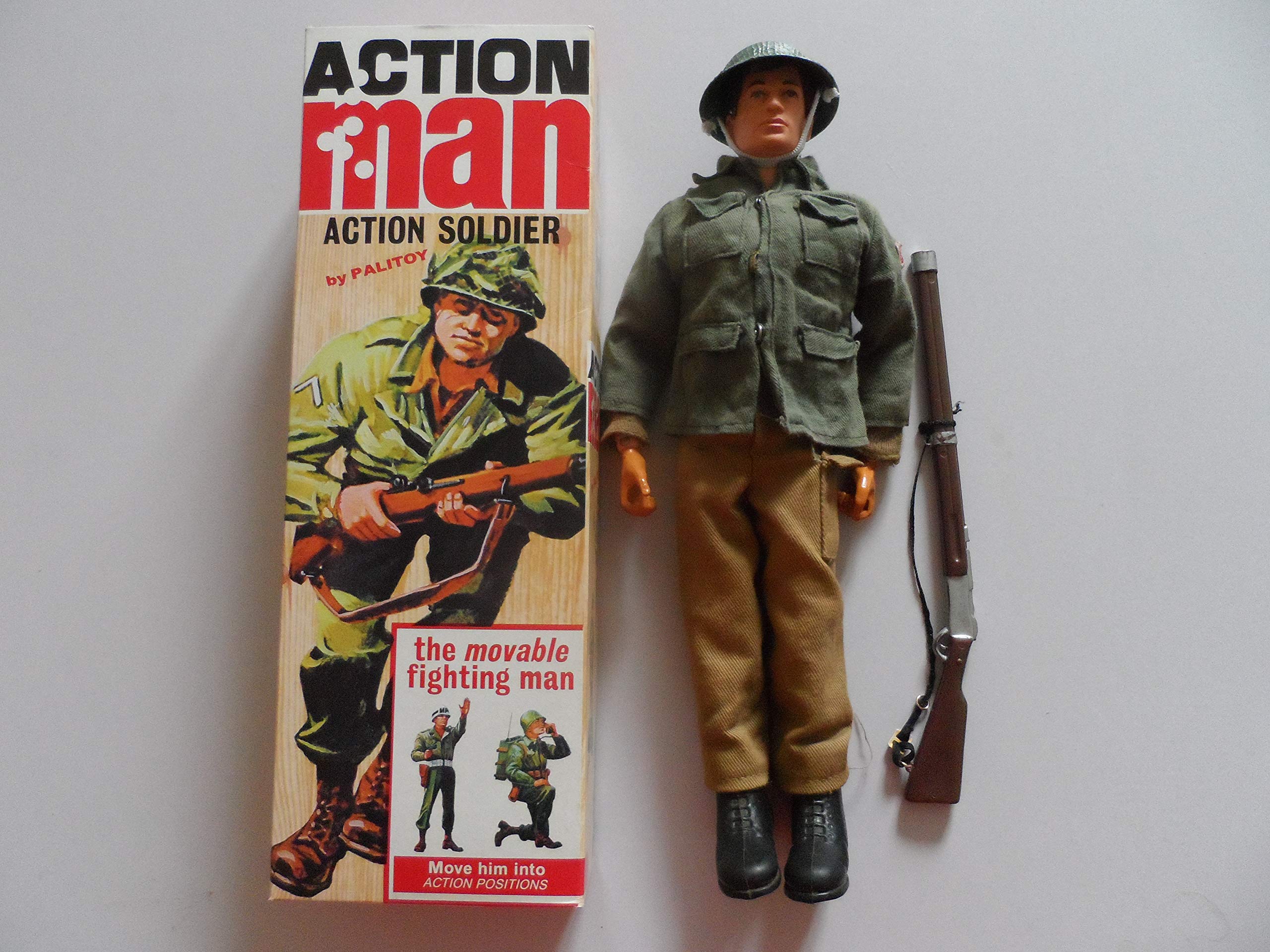 Vintage Action Man Soldier 1964 In New Box 40th Anniversary Misc. Supplies