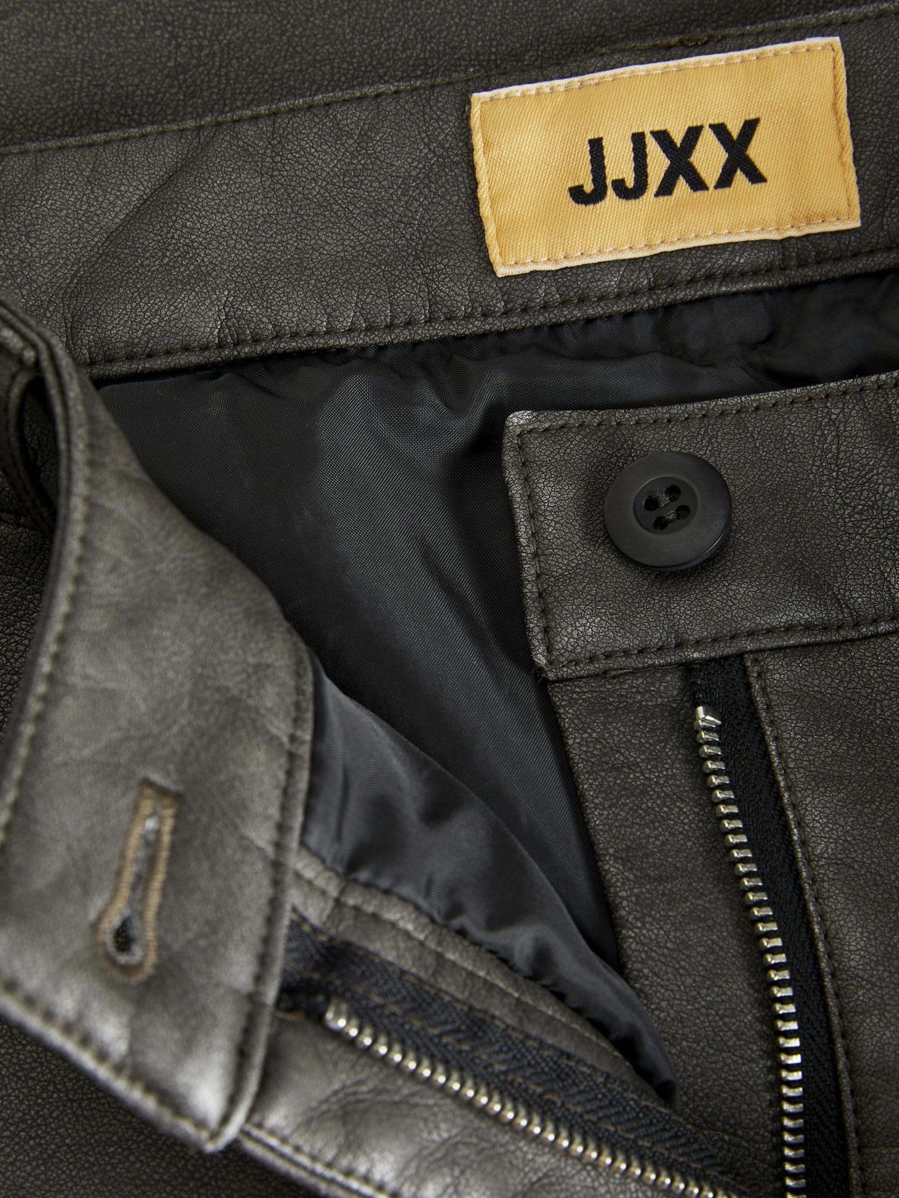 Jack & Jones Jxmaddy Reg Long MW PU Skirt Otw Falda Mujer (Pack de 1)