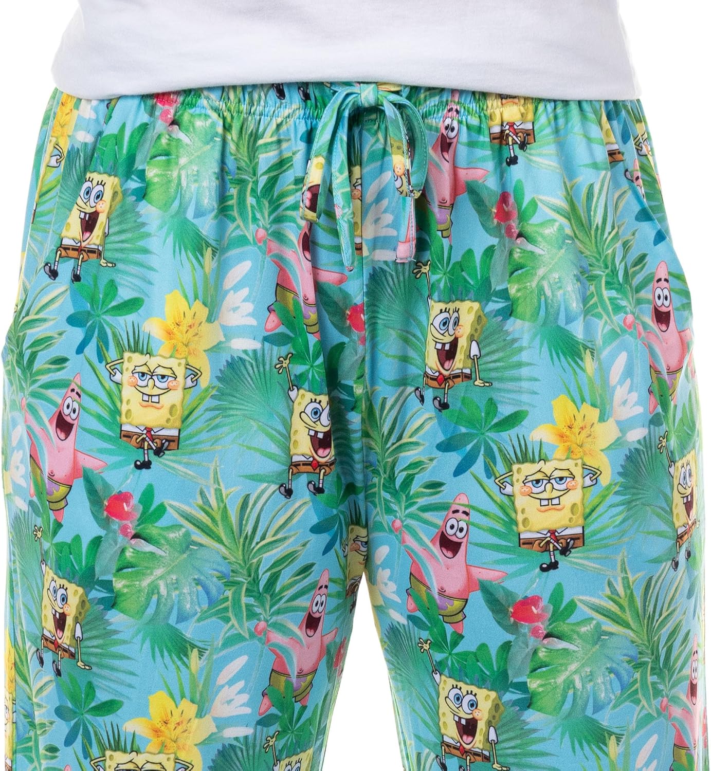 SpongeBob SquarePants Pajamas Women's Tropical Vibe Lounge Sleep Pants - Image 3