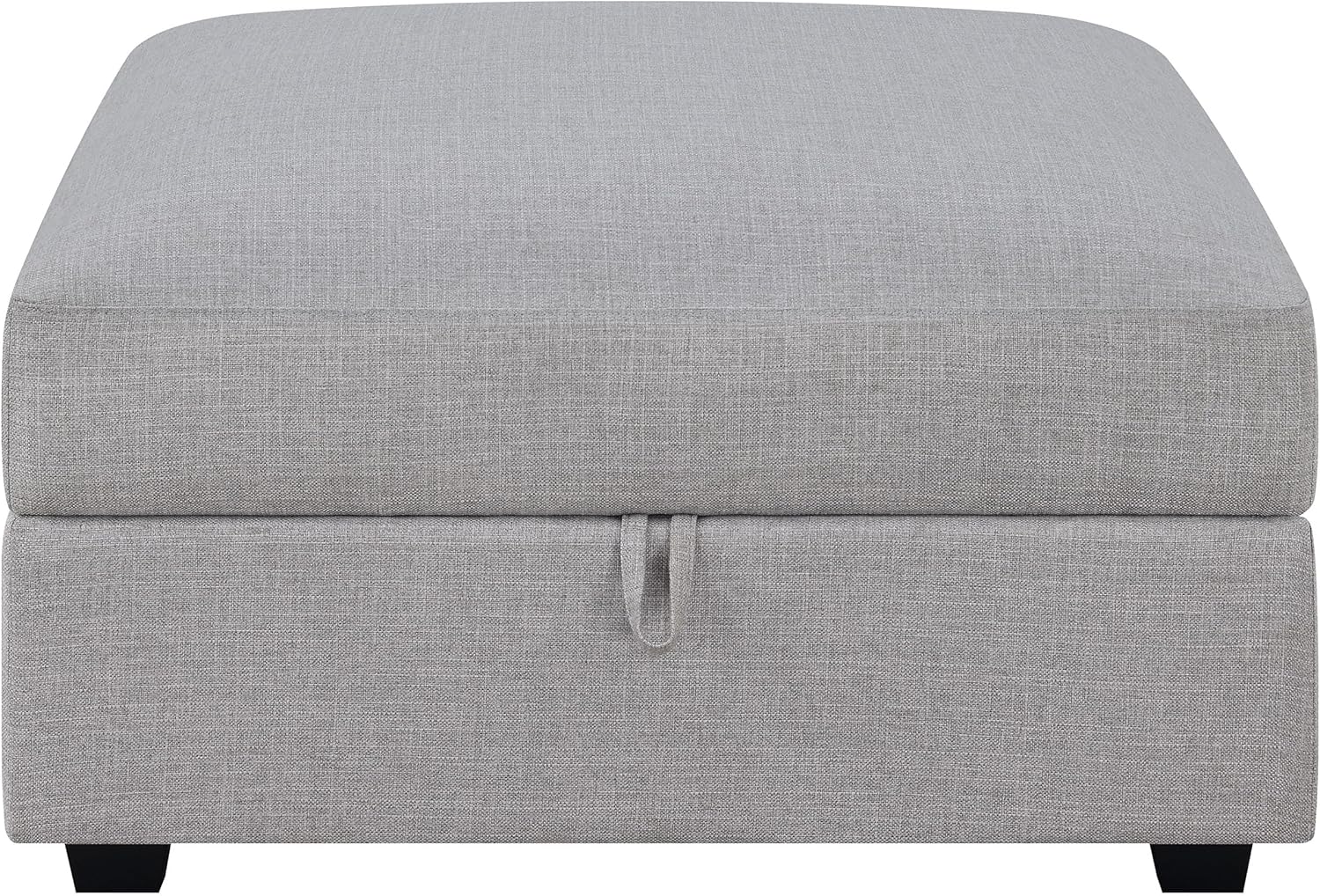 Scott Living Coaster Charlotte Storage Ottoman, Grey