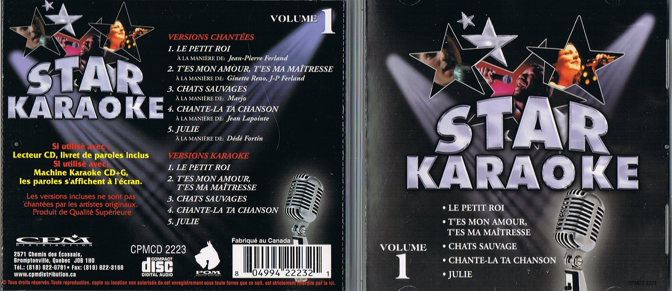 Star Karaoke Vol. 1 [Audio CD]