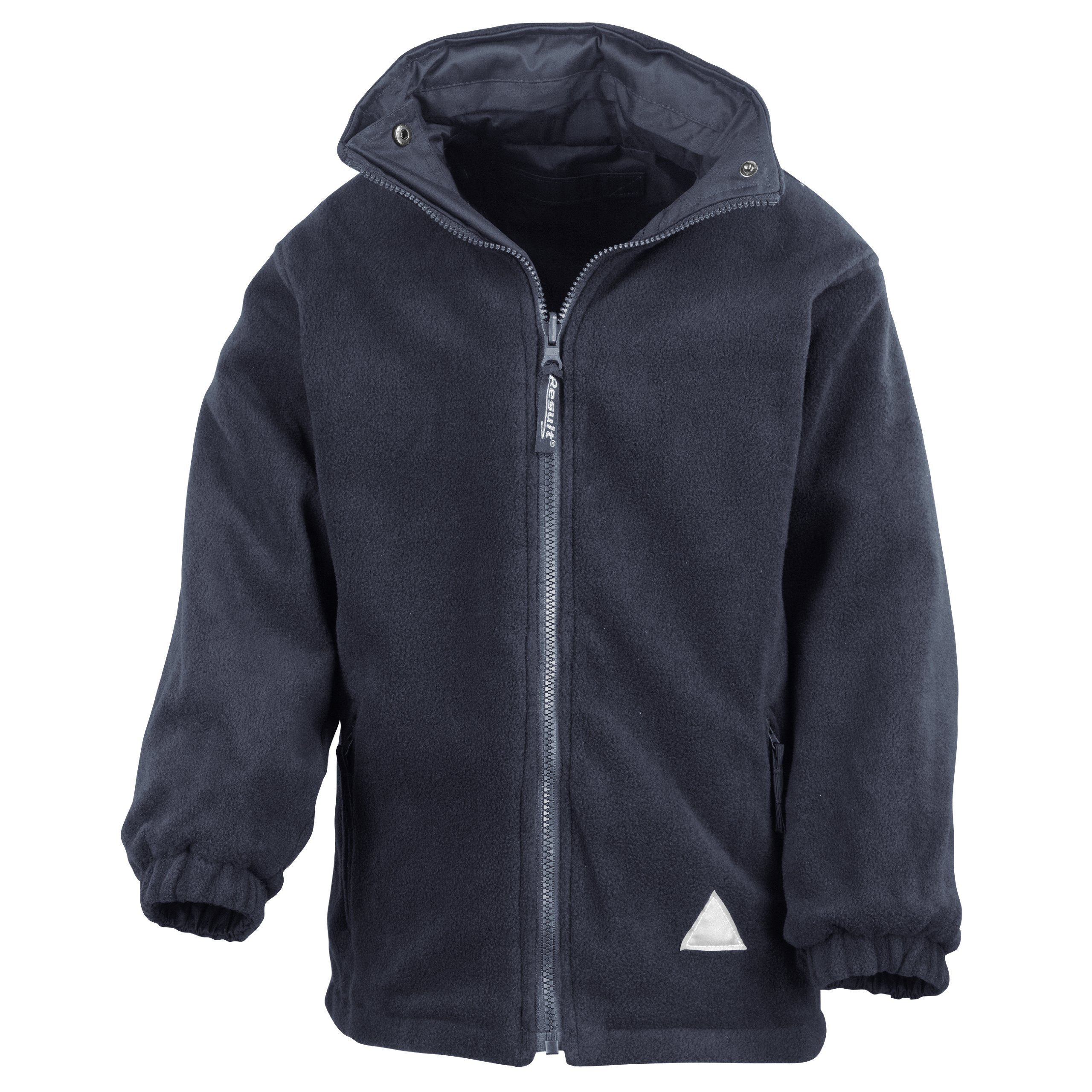 Result Childrens/Kids Reversible Storm Stuff Anti Pilling Fleece Waterproof Jacket (13/14) (Navy/Navy)