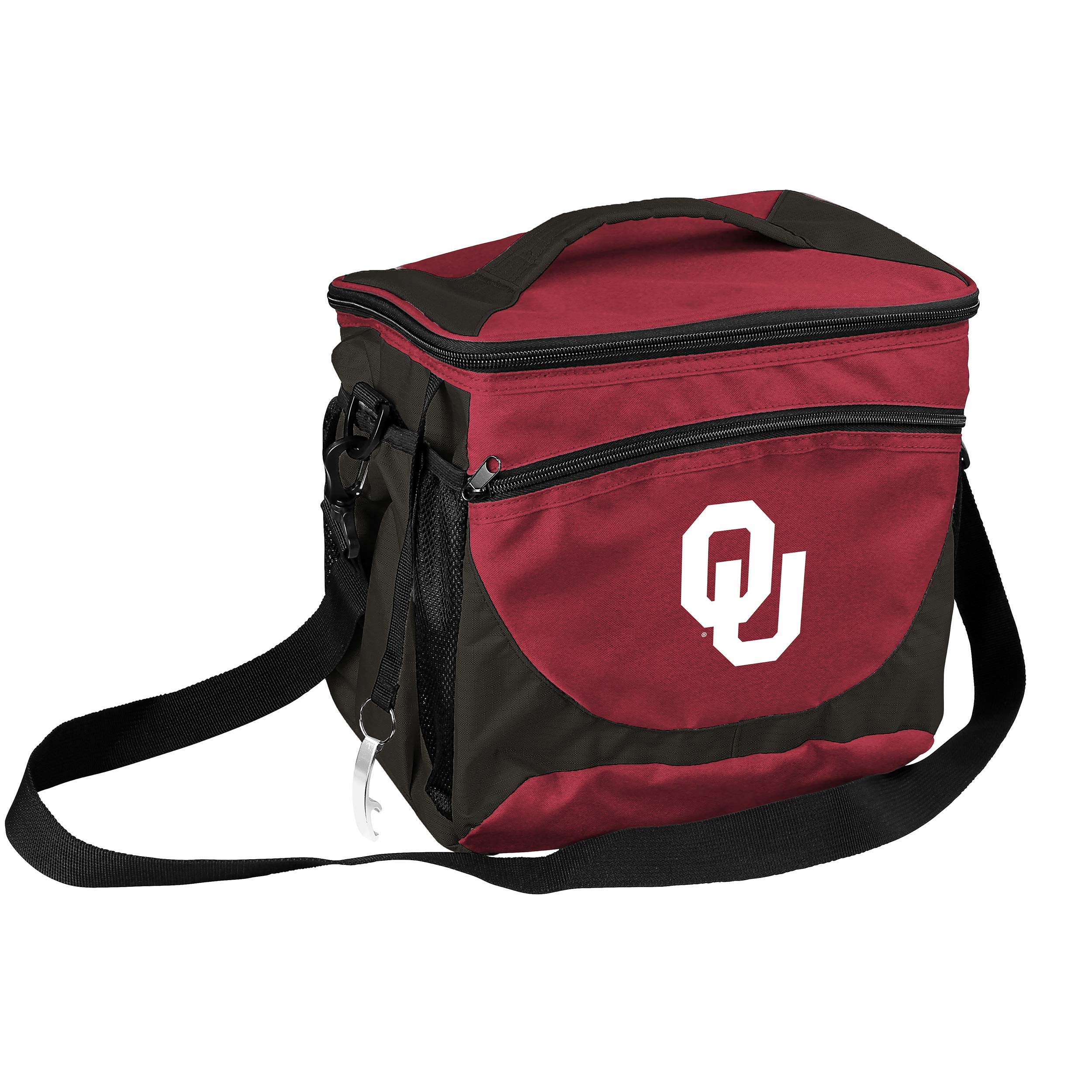Logo Brands NCAA Unisex Adult 24-Can Cooler with Bottle Opener and Front Dry Storage Pocket, One Size, Multicolor