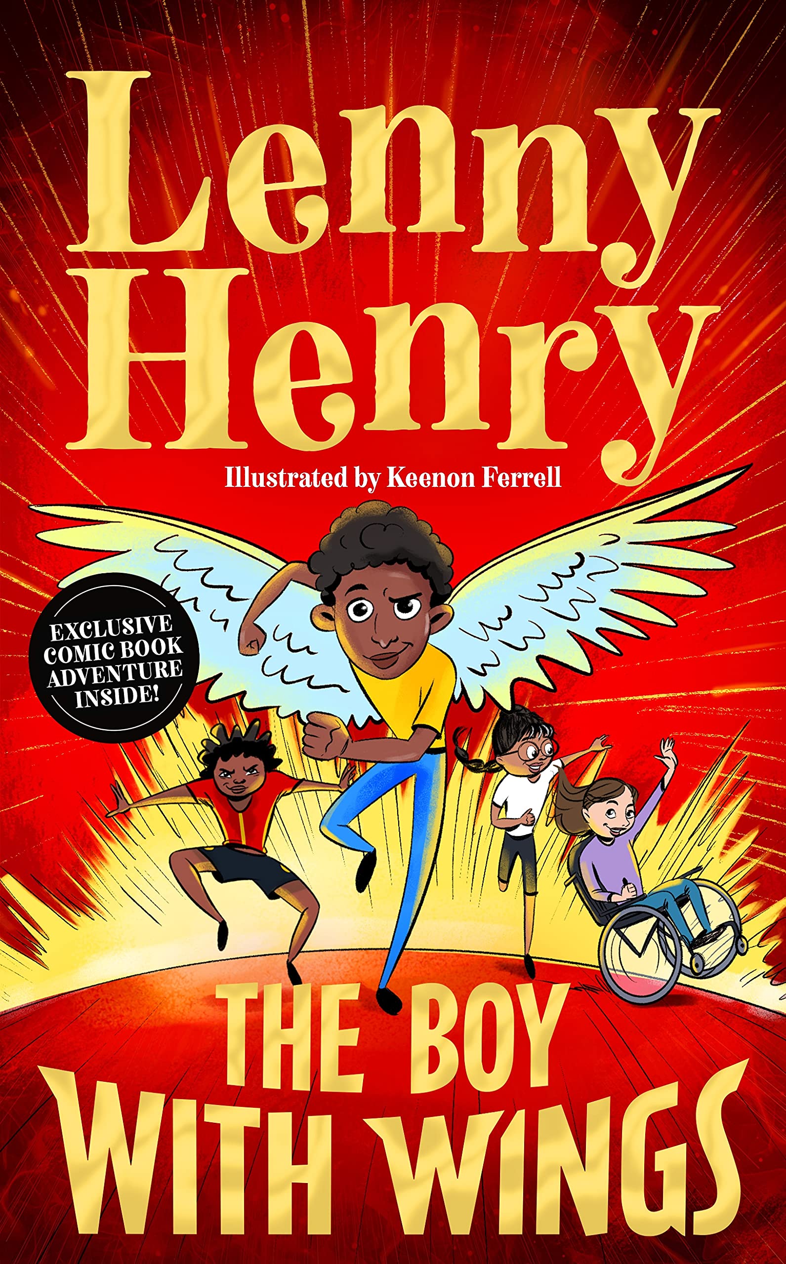 The Boy With Wings by Sir Lenny Henry HARDBACK 9781529067835