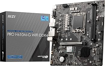 Amazon | MSI PRO H610M-G WiFi DDR4 ProSeries マザーボード (mATX Amazon | MSI PRO H610M-G WiFi DDR4 ProSeries マザーボード (mATX