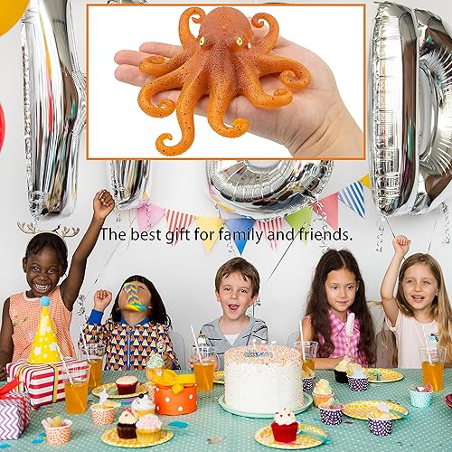 Miniatura 6 de Juguete de oruga blanda de goma suave, TPR súper elástico para niños, juguetes para apretar, perfecto para regalos, recuerdos de fiesta y proyectos