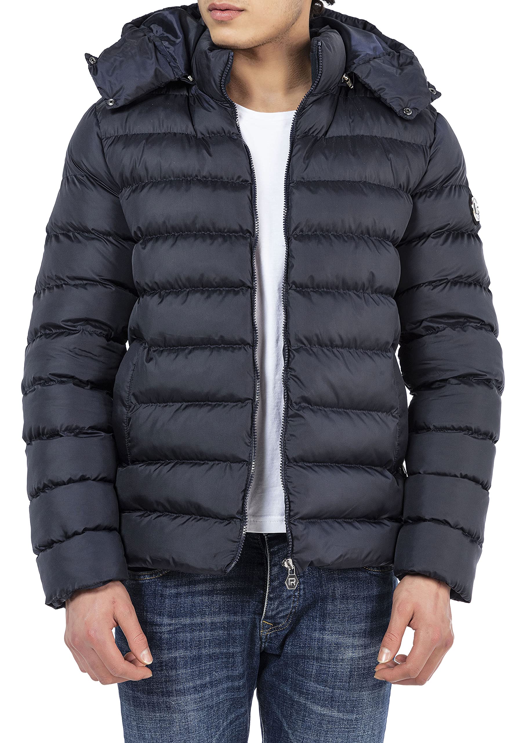 RED BRIDGE Giubbotto invernale uomo Giacca con cappuccio Bomber