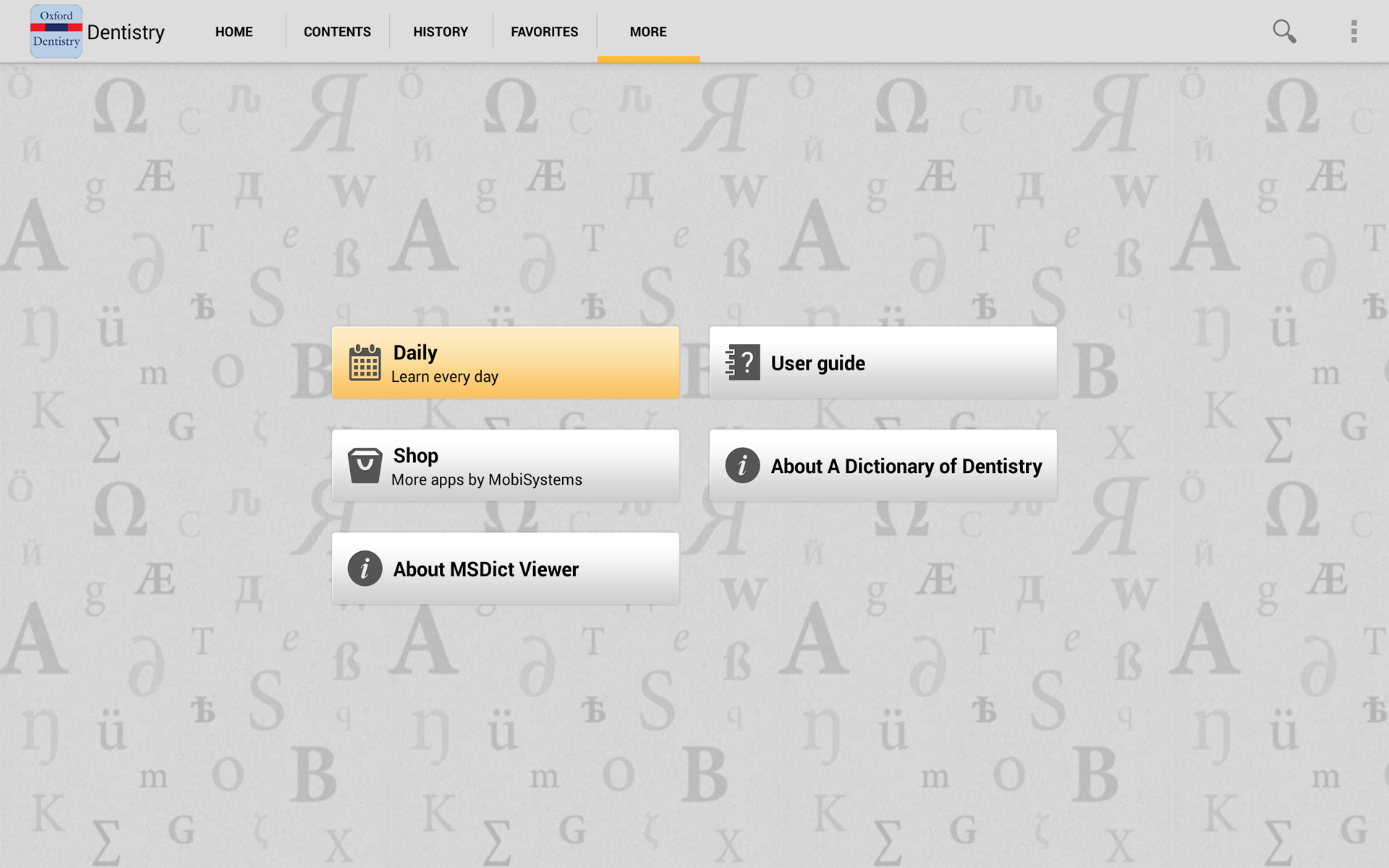 Oxford Dictionary of for Android