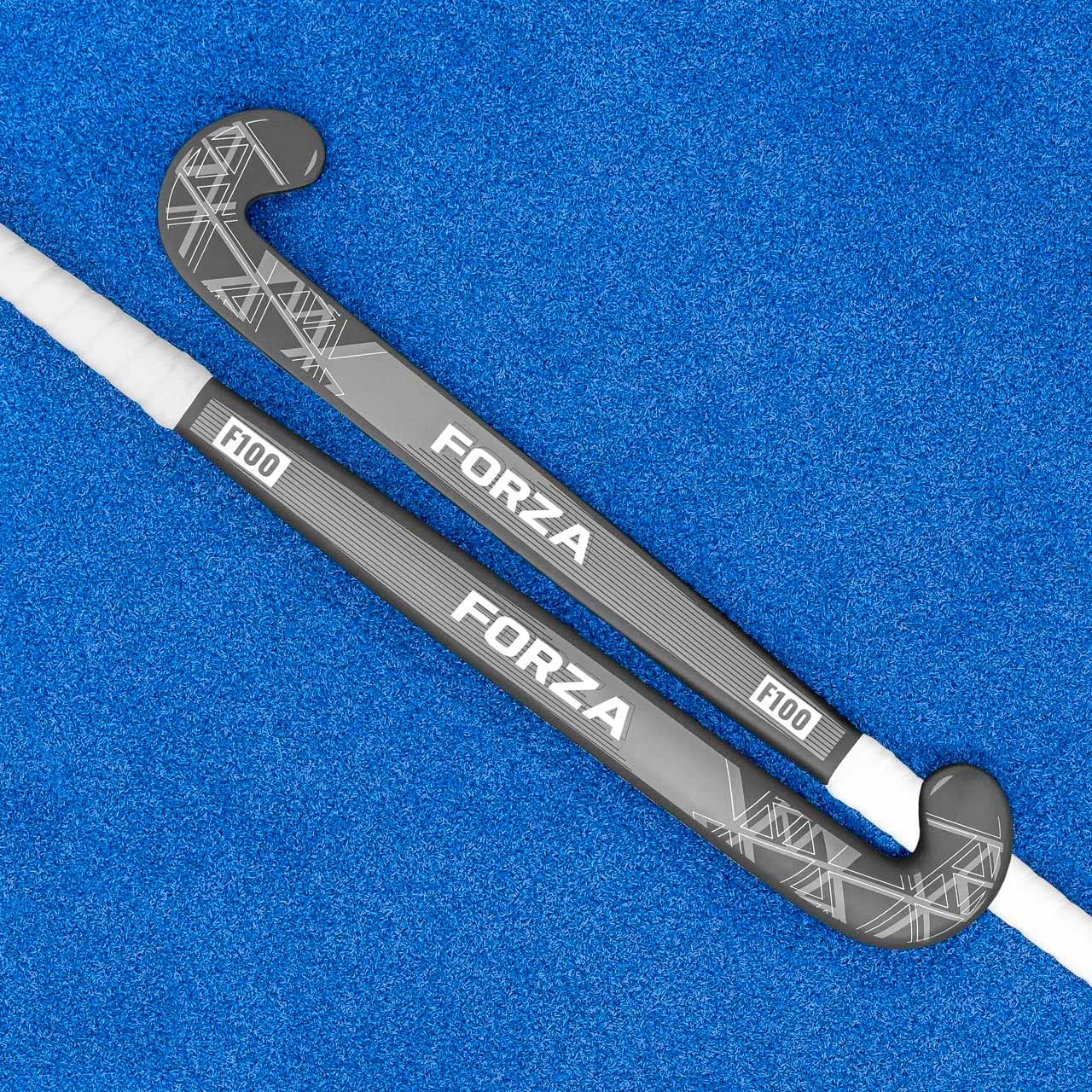 FORZA F100 Hockey Sticks 100 Fibreglass Mid Bow Hockey Stick