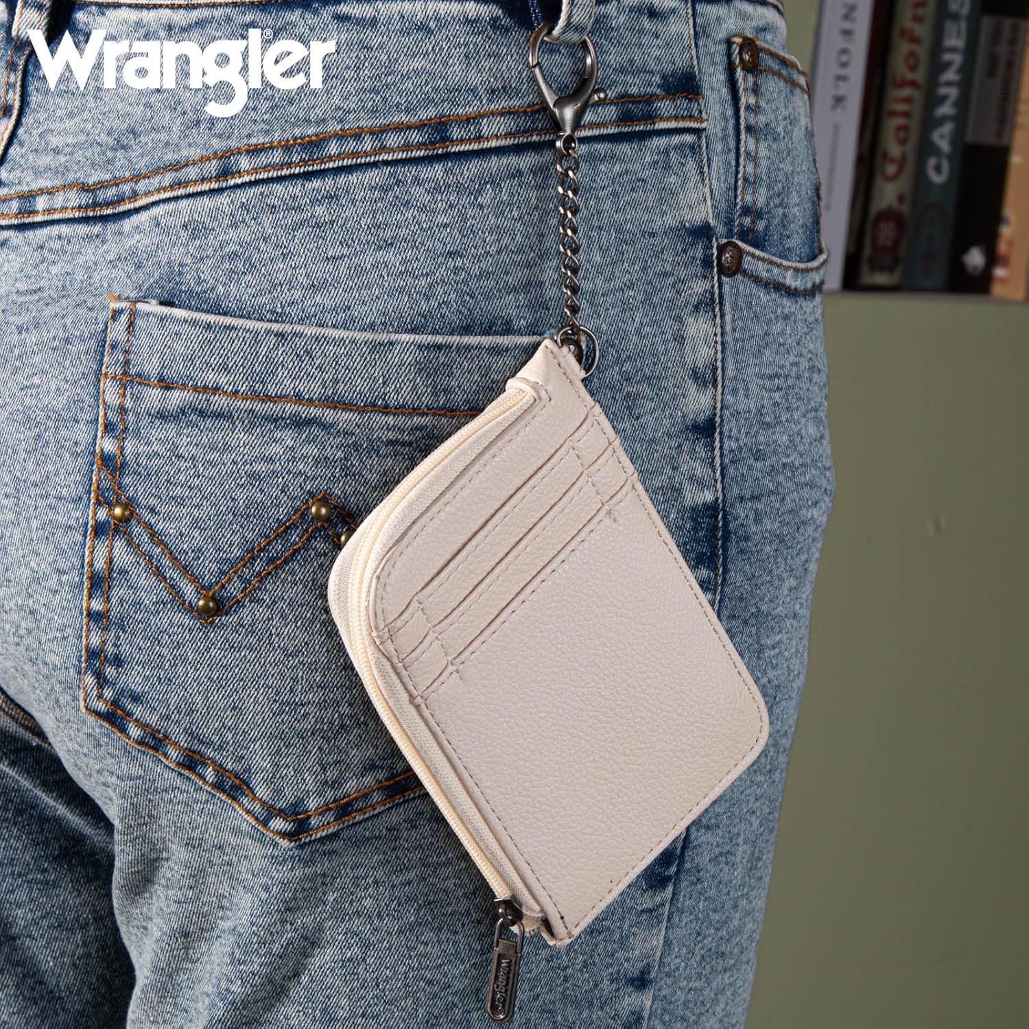 Wrangler Tote Bags for Women Western Purse and Handbags Satchel Top-handle with Card Holder - Image 6