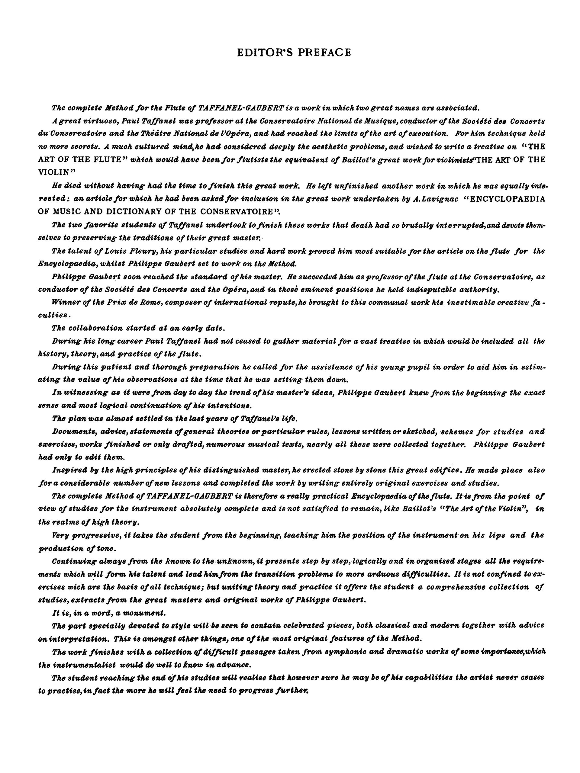 Taffanel/Gaubert: Complete Flute Method - Image 4