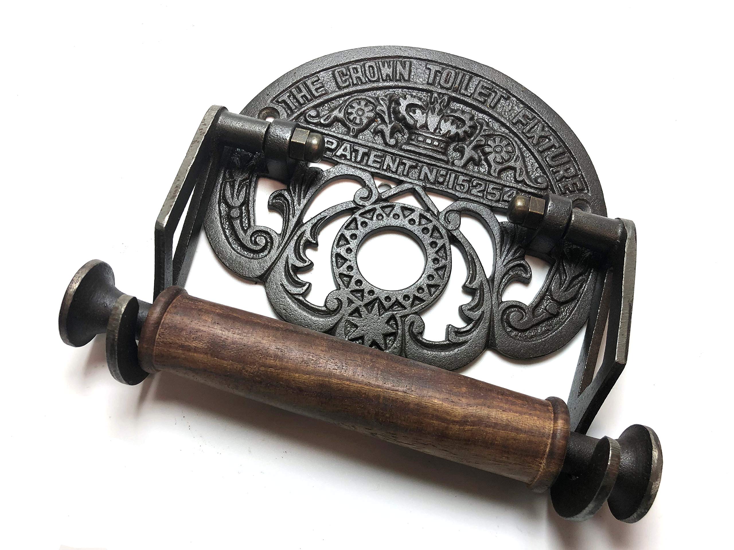 Bowley & Jackson Traditional Crown vintage design victorian wall mounted toilet loo roll holder