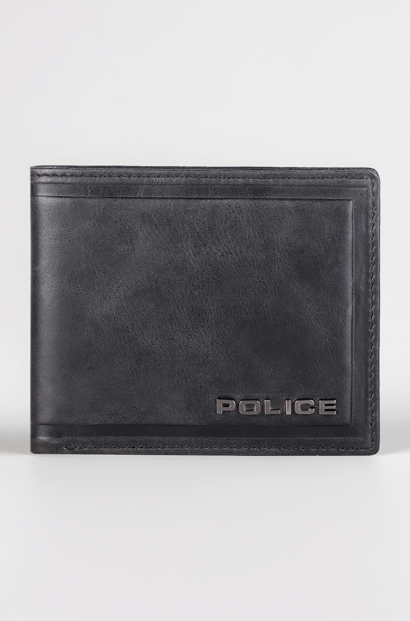 Branded Leather Wallet for Men Original | Premium Slim Wallet for Men Stylish Genuine Leather Gents Purse with 8 Card Holder Slots | 2 Slip-in Pockets | Ideal Diwali Gifts - Black