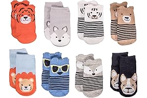 Little Me Animal Charter Themed Baby Socks
