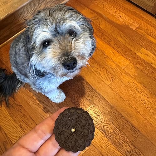 Miniatura 5 de Exclusively Dog Galletas Sandwich Cremes S'mores Flavor Dog Treats para perros medianos y grandes, naturales y fabricadas en los Estados Unidos, 8