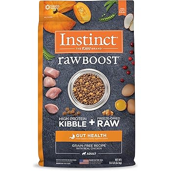 instinct raw boost mixers gut health