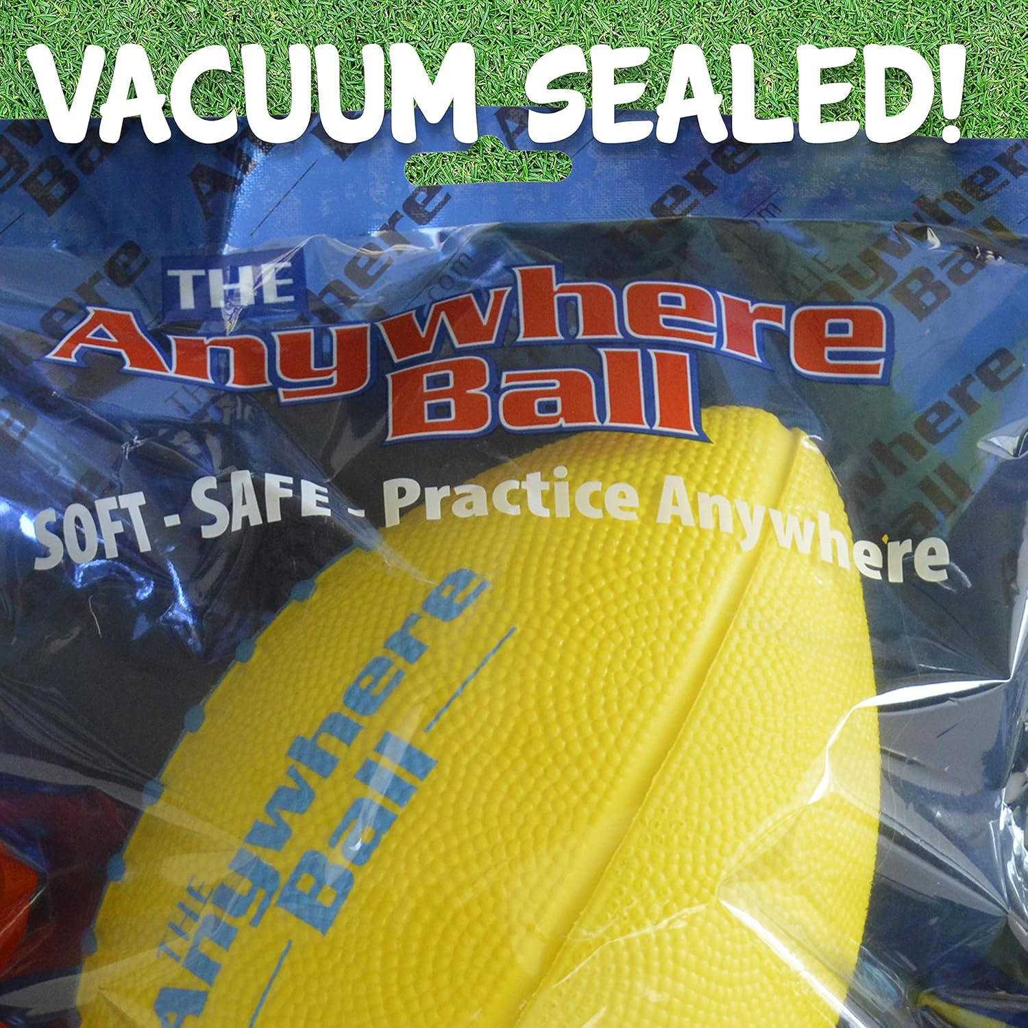 Anywhere Ball Kids Foam Football - Super Soft for Junior Football - Yellow,TAB544 : Sports & Outdoors
