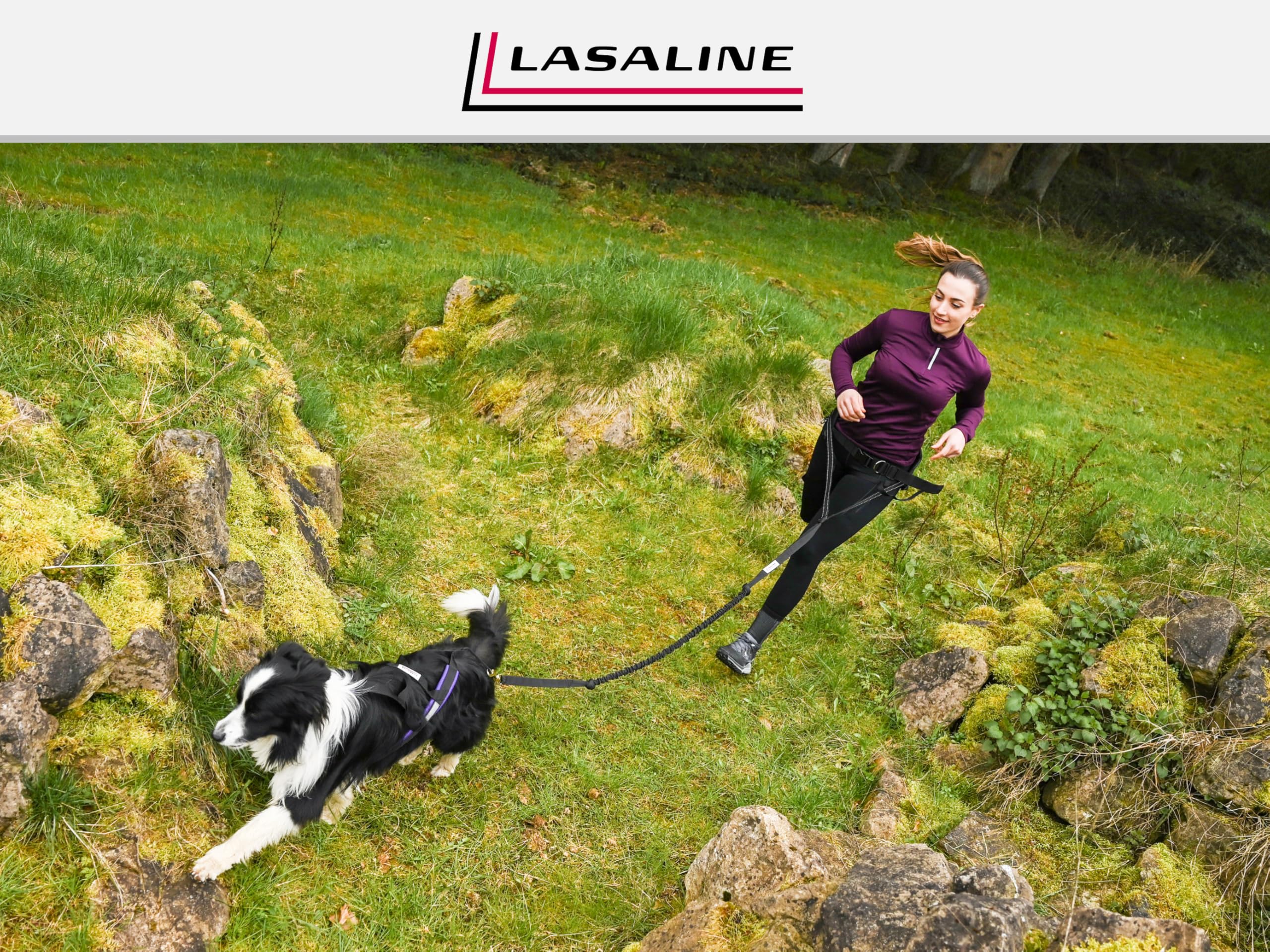Imbracatura per cani da traino X-Back per bikejoring, Canicross, Scooter, Skijoring, Dog-Trekking, Sleddog - nero arancio neon