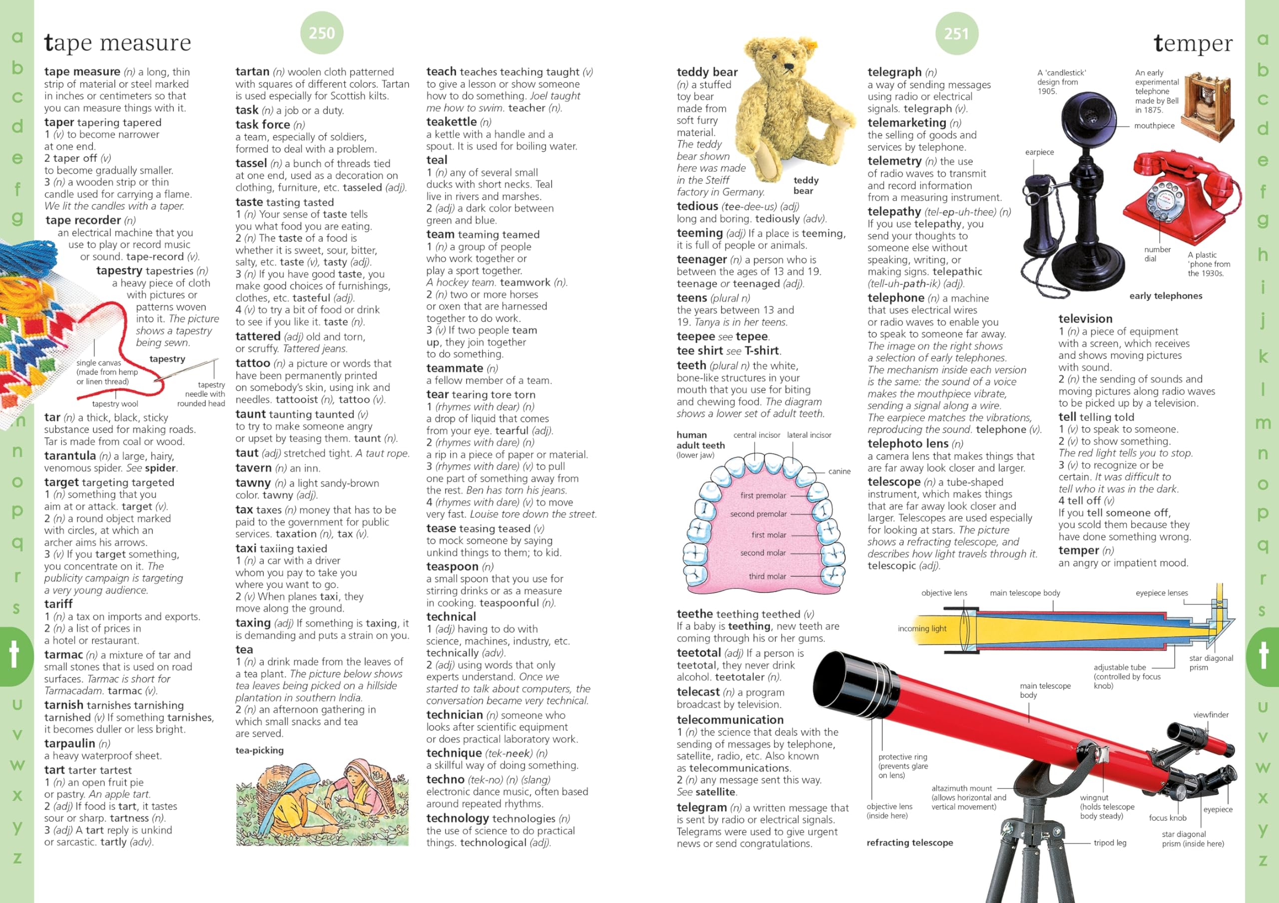 Illustrated English Dictionary: 2 (Usborne Illustrated Dictionaries and Thesauruses)