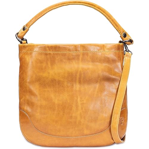 Frye Women's Melissa Hobo Handbag, Stylish Bag with Adjustable Strap & Pockets