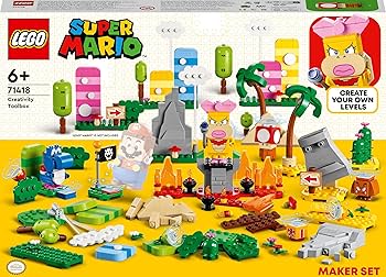 Amazon.com: LEGO Super Mario Creative Box 71418 Toy Blocks