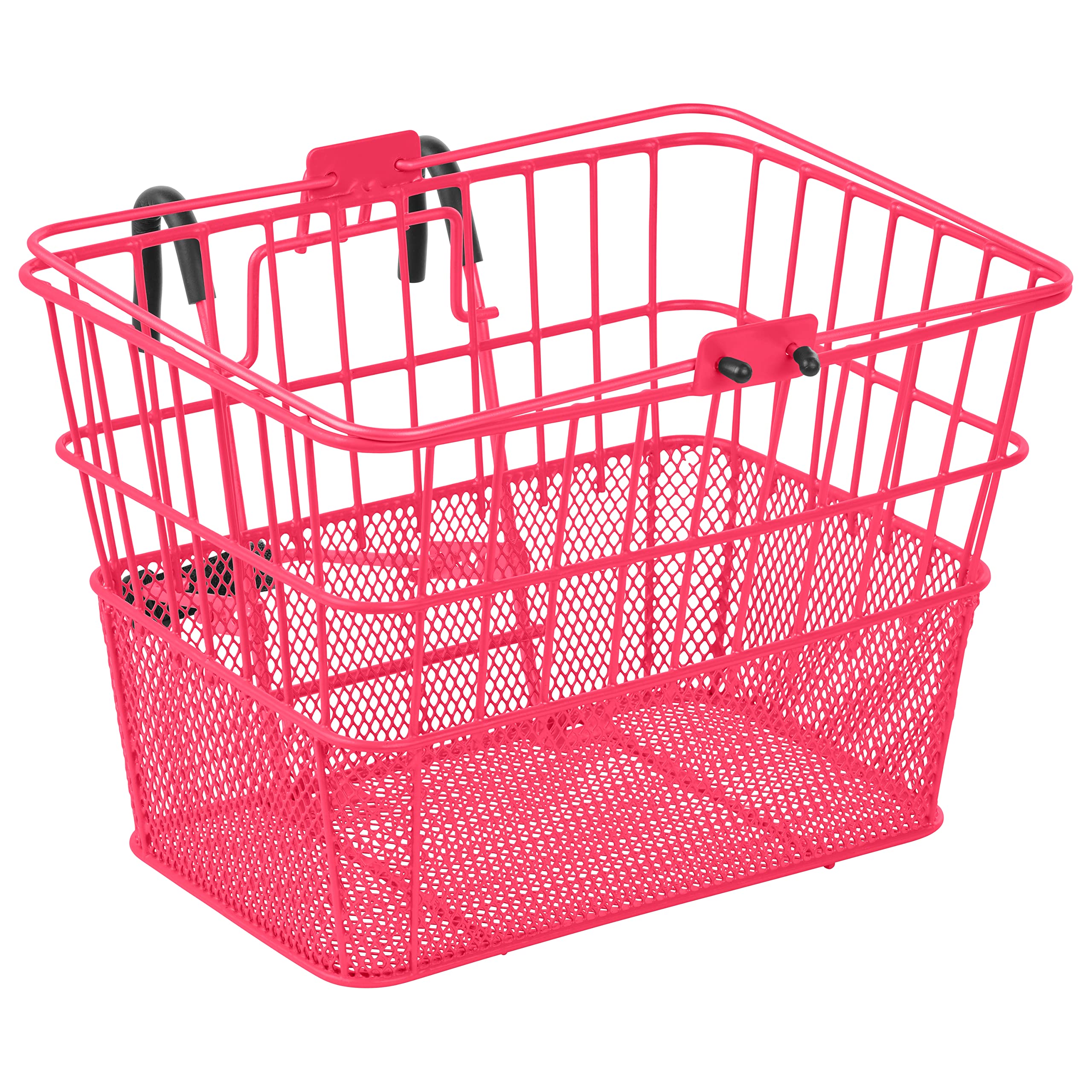Photo 1 of ***SEE NOTES ***
Bicycles Detachable Steel Half-Mesh Apollo Bike Basket with Built-in Handles, Weather-Resistant Steel and Integrated Hooks for Easy Assembly to Front Handlebar Legacy Pink