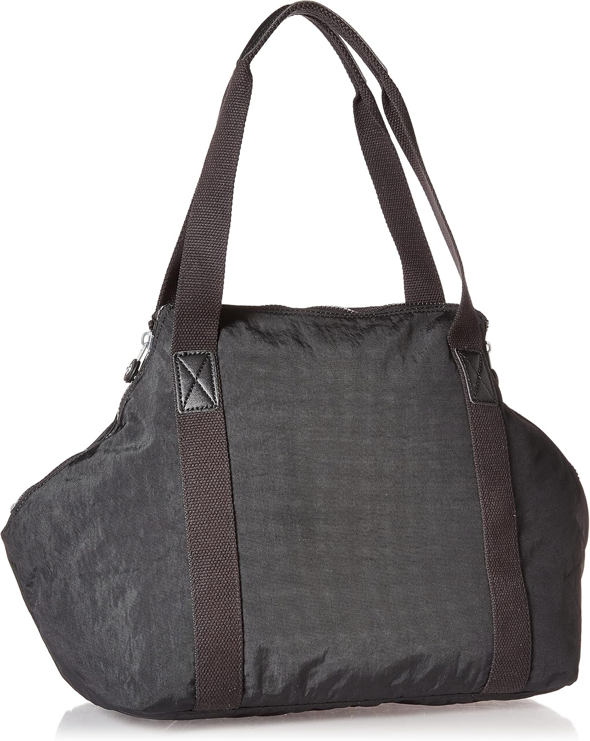 Kipling Womens Art Tote Bag, Lightweight Weekender, Nylon Travel Handbag Crossbody Bag, Black Noir, Medium US - Image 2