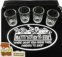 Vista 5 de Juego de beber "Grab a piece" con bolsa de almacenamiento