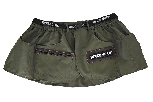 Dingo Gear - Falda Técnica de Entrenamiento - Caqui - XL, Caqui