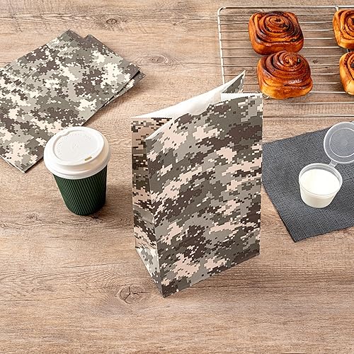 Vista 36 de Restaurantware Bag Tek - Bolsas de almuerzo desechables de 2 libras, 100 bolsas resistentes para llevar, parte inferior plana, ideal para Blanco