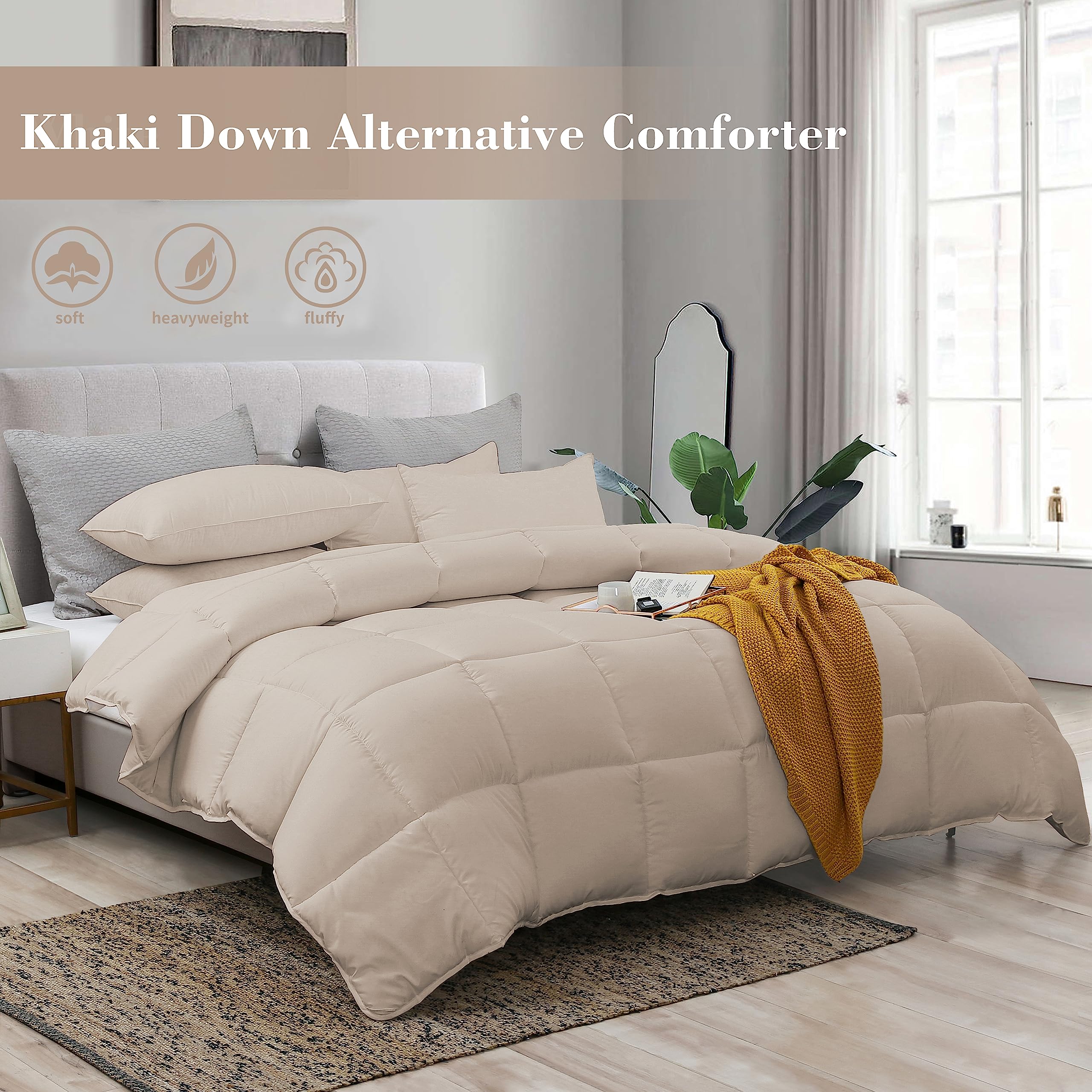 best heavyweight down alternative comforter