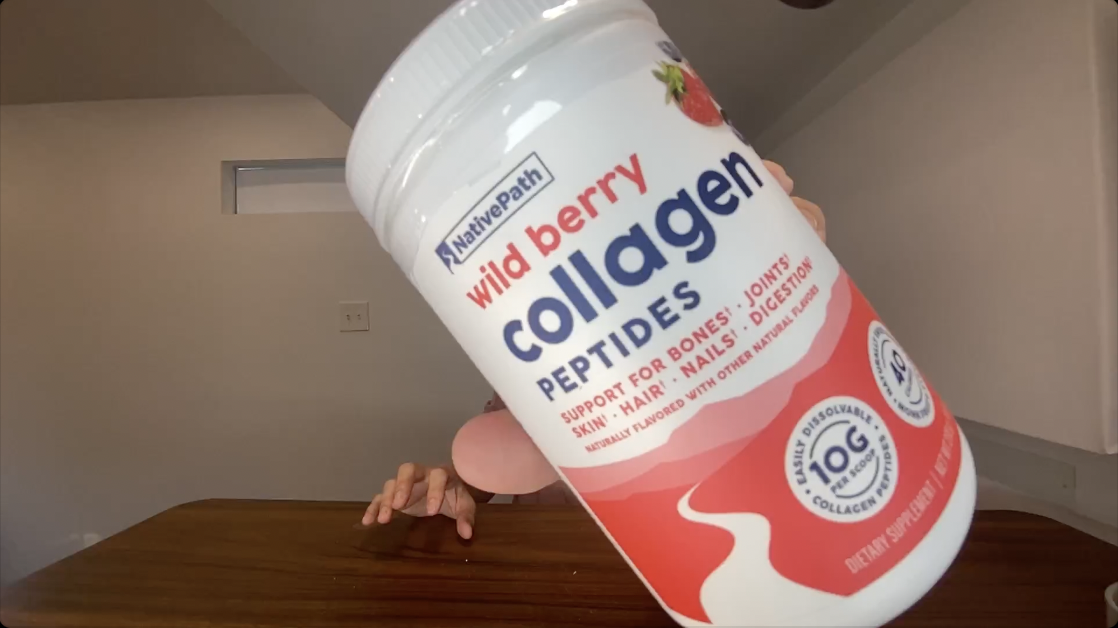TASTE TEST Native Path Wild Berry Collagen Peptides Powder