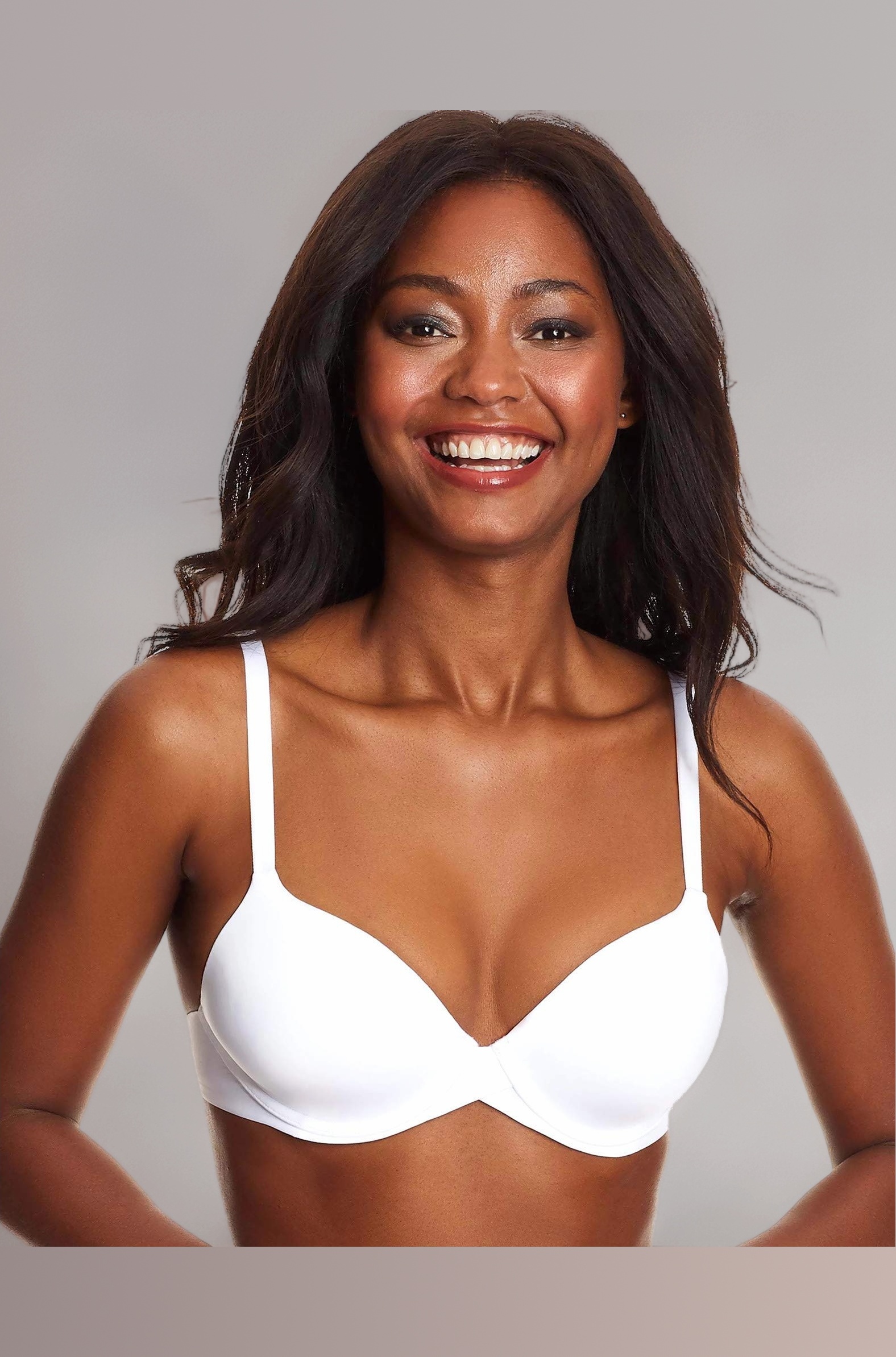 Women's One Fabulous Fit 2.0 Tailored Demi Bra Bra, White, 36C