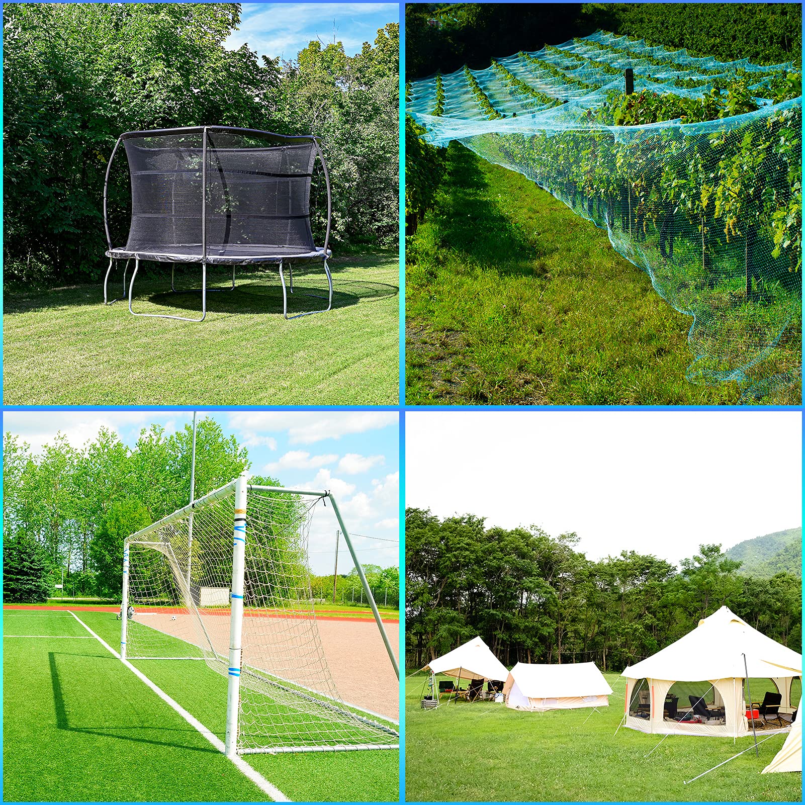Pioli Da Tenda Robusti Da 16x360 Mm, Set Da 6 Pezzi Per Gazebo, Castelli Gonfiabili E Trampolini &ndash; Parrotsol