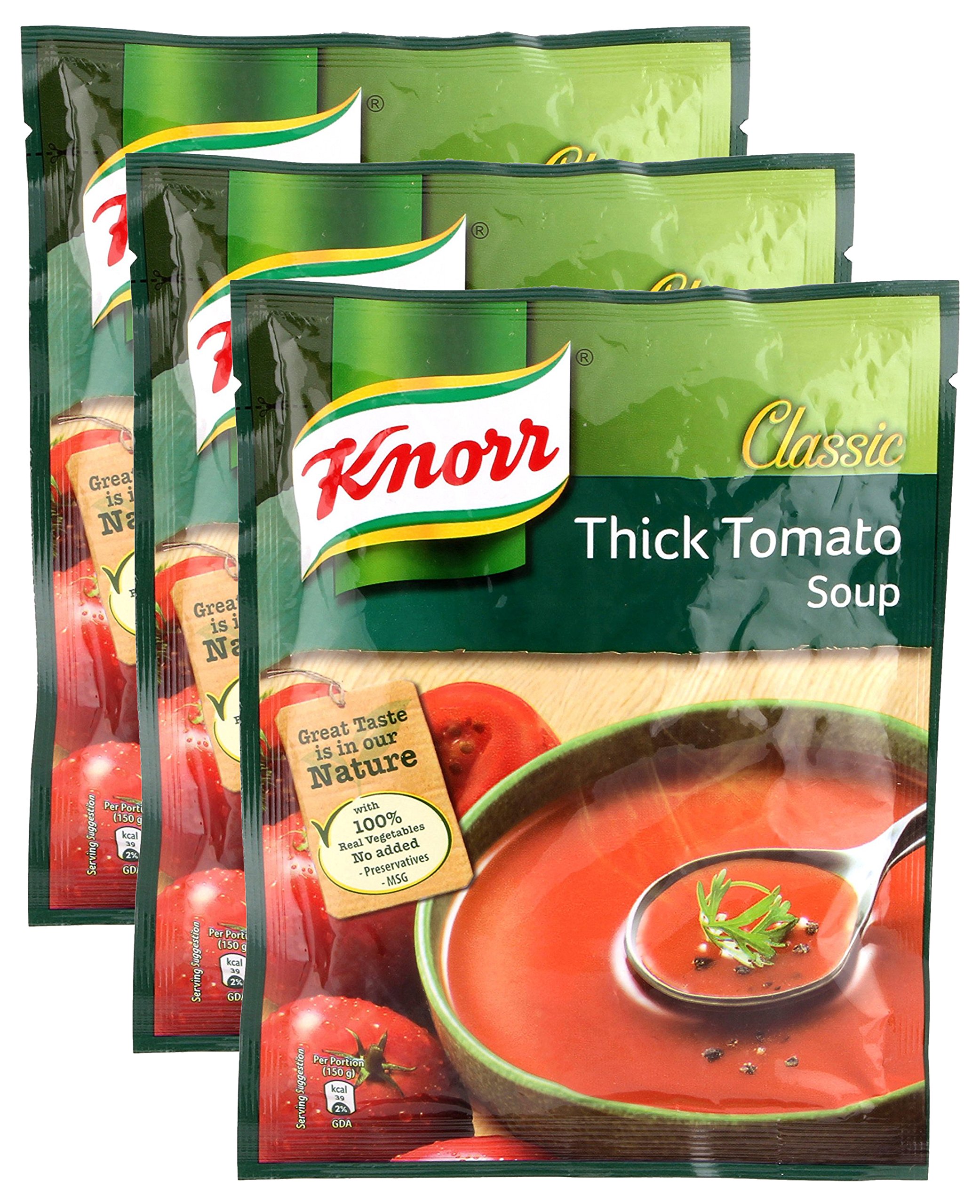 Easy Day Combo - Knorr Classic Soup Thick Tomato, 53g (Buy 2 Get 1, 3 Pieces) Promo Pack (B01N90PCH6) Amazon Price History, Amazon Price Tracker