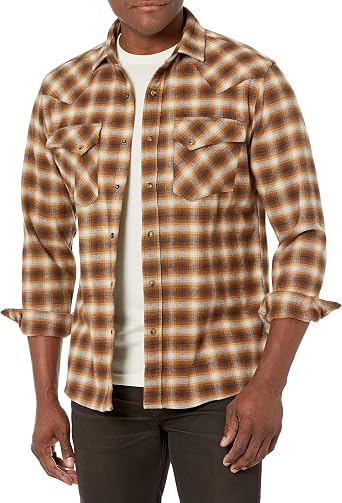 Pendleton Men's Long Sleeve Snap Front 