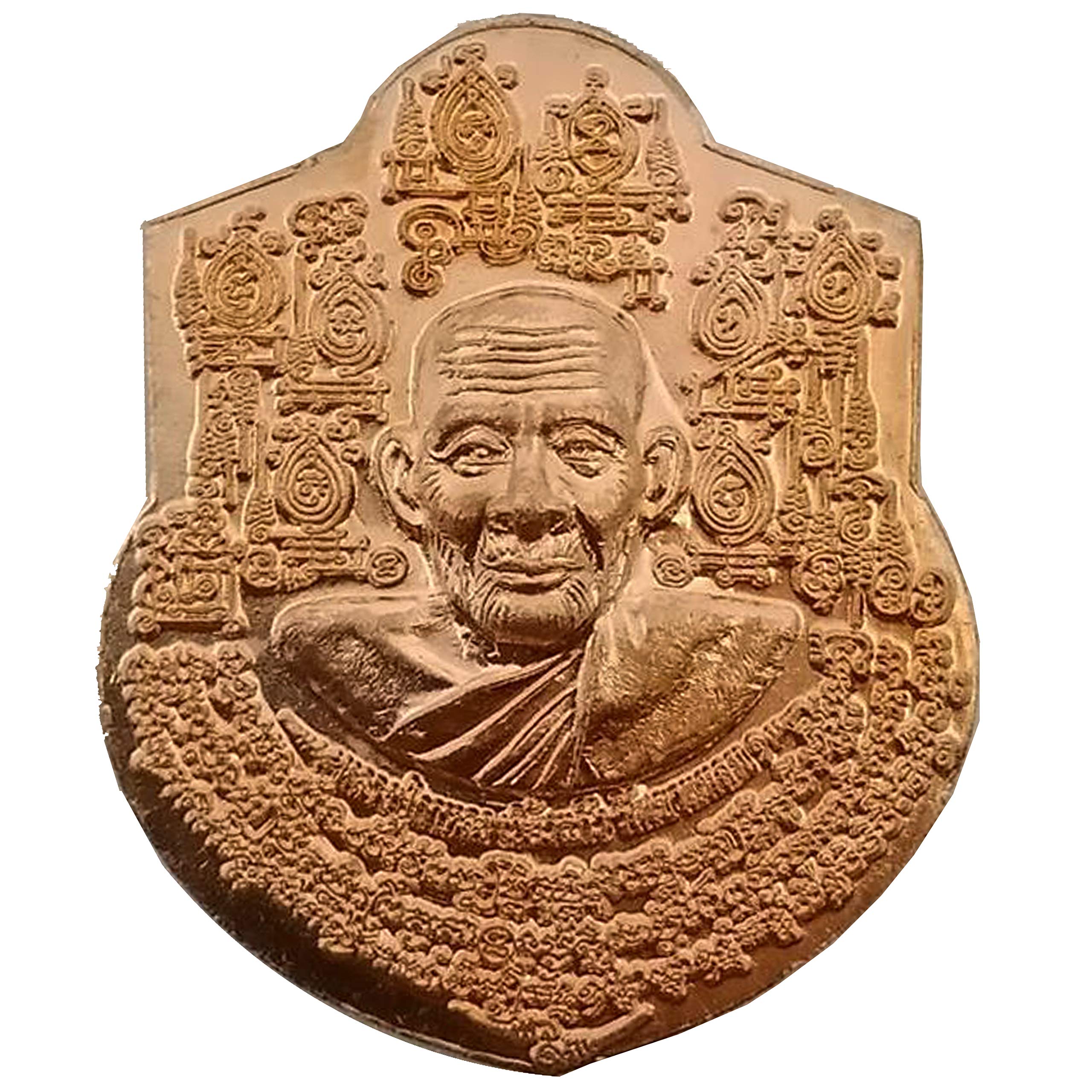 Thai Powerfull Jewelry Amulet Rian Naa Taanyai Strong for Life Pendant by Luang Poo Kalong KheawKew Wat Kaoleam Temple