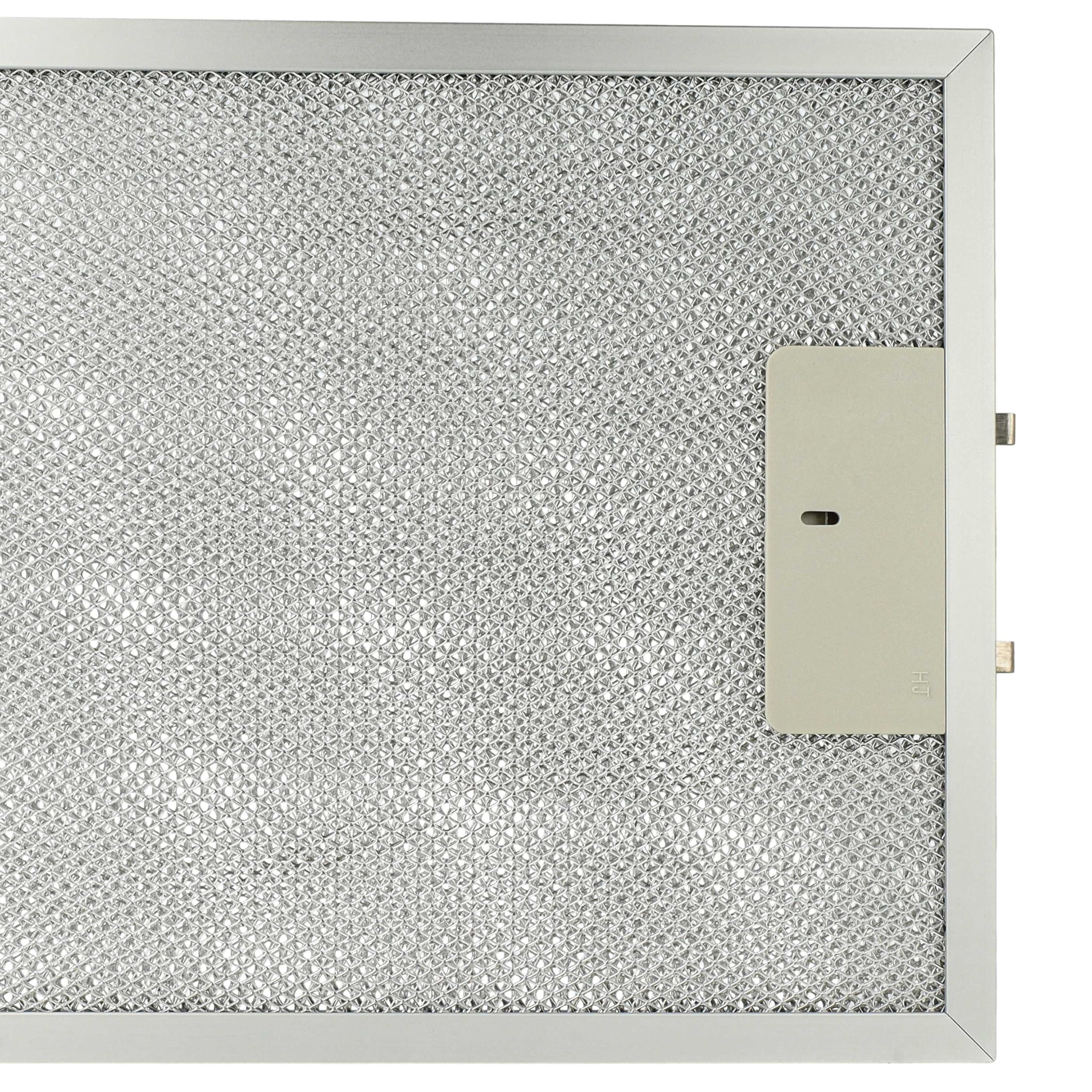vhbw 3x filtro anti-grasso compatibile con Electrolux EFC 915 X 2 F, EFC 915 X, EFC 913 X 2 FSP cappa da cucina - 27,7 x 23 x 0,9 cm, metallo