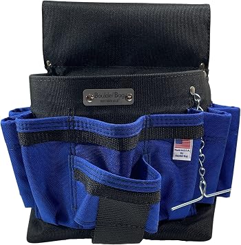 BOULDER Bag ULT 120 Ultimate Electrician Single Pouch. Tool Belt Ready Durability Wide Mouth, Deep Pockets, Pro Box Design. Made in The USA...