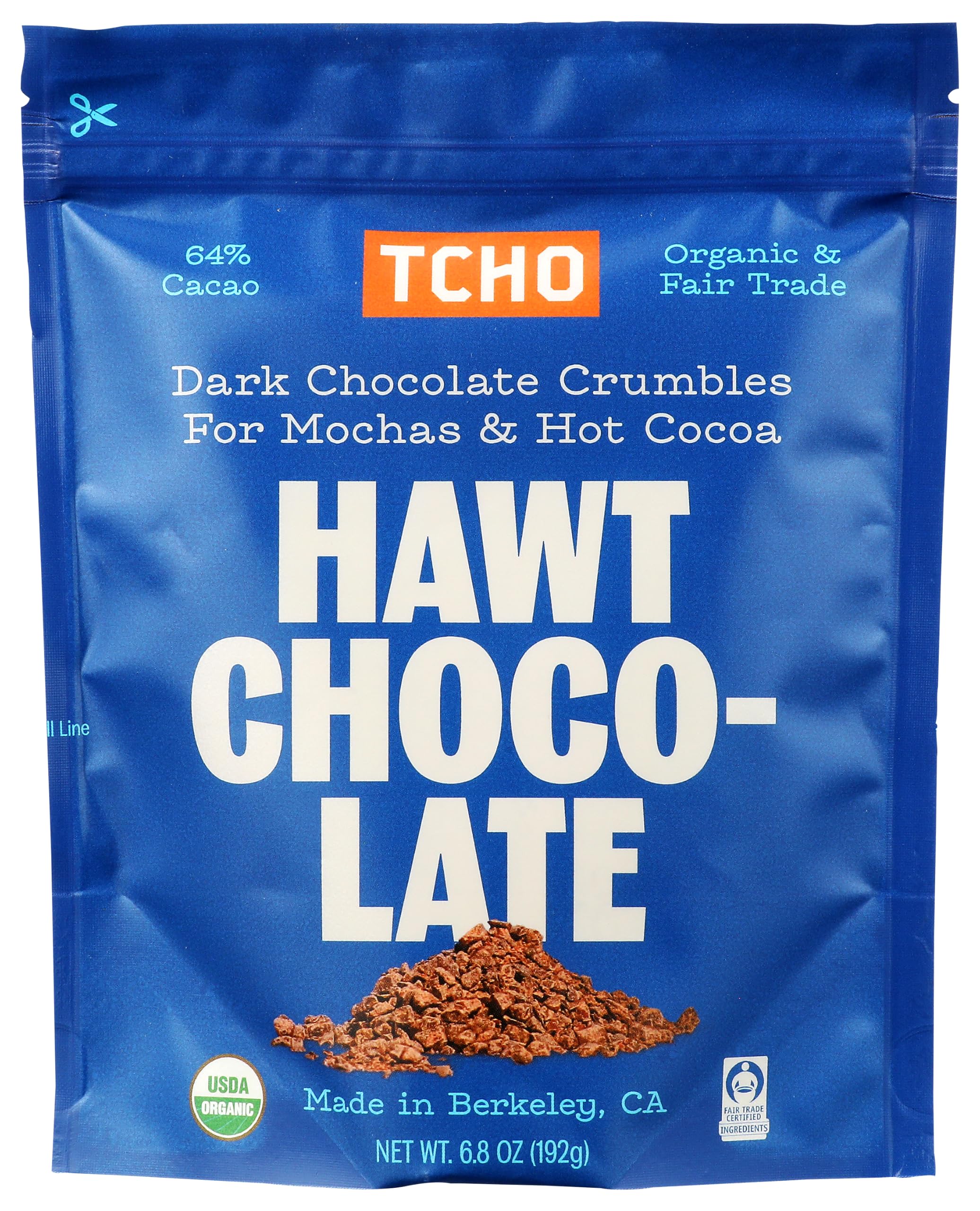 Tcho, Drinking Chocolate Hot And Cold, 8.8 Ounce