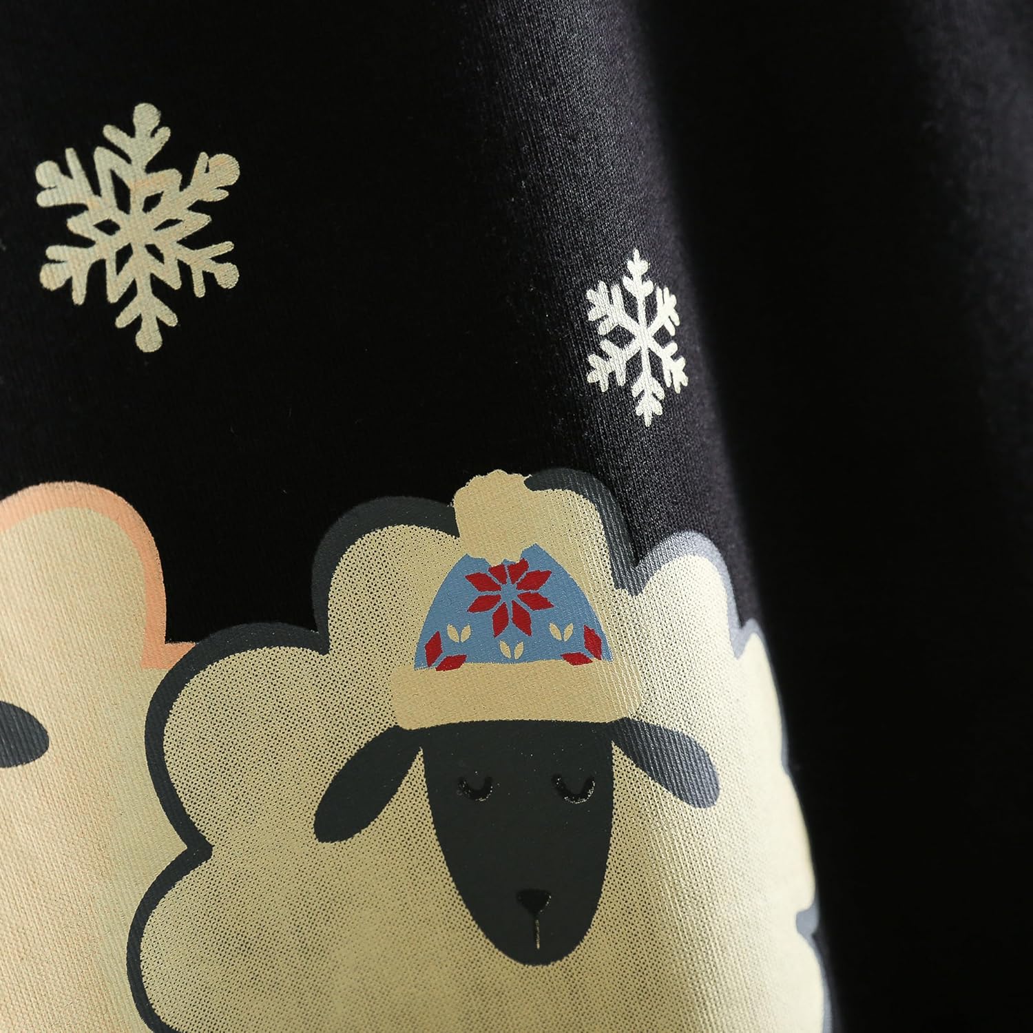 Inadays Women's Cotton Nightgown Sleepwear Short Sleeves Nightshirt Casual Print Sleepdress Loose Comfy Pajama - Image 7