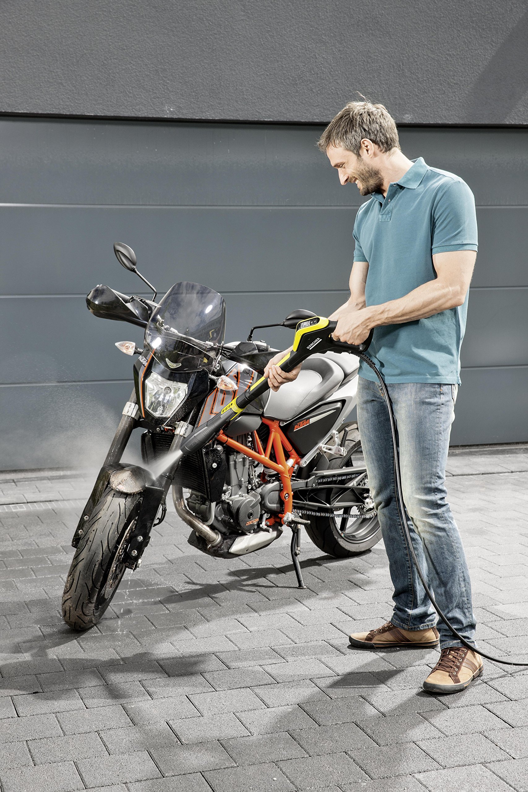 Kärcher K7 Full Control Plus Home - Hidrolimpiadora de alta presión para exteriores 180 bar, 3000 W, 600 L/h (1.317-032.0), sin enrollador y con accesorios, modelo 2019